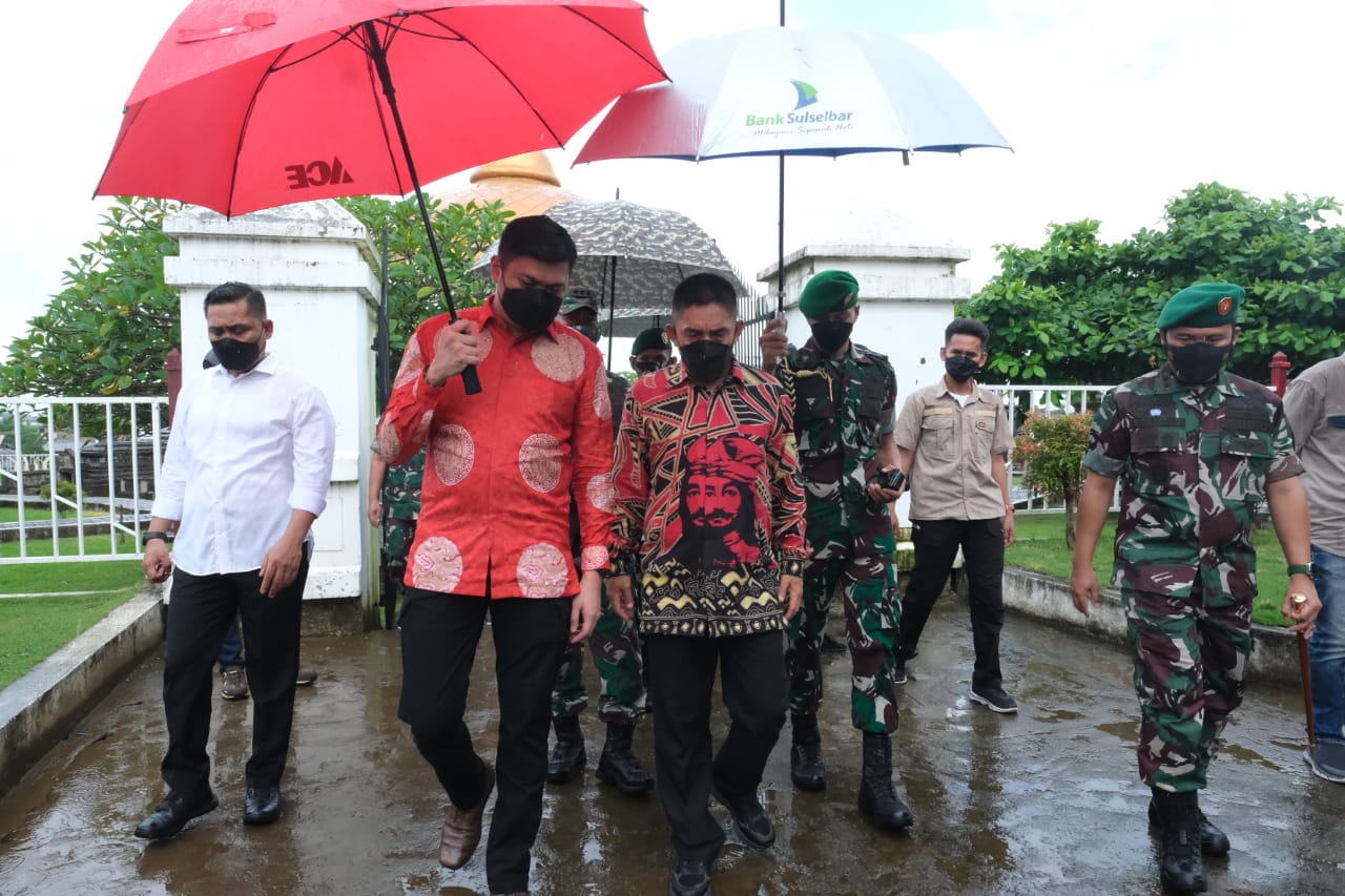 Sambut Pangdam Baru, Bupati Adnan Harap Kerjasama Dalam Pembangunan Terus Terjalin 